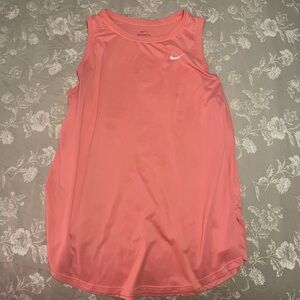 Pink Nike Plus Size Dri Fit Tank Top